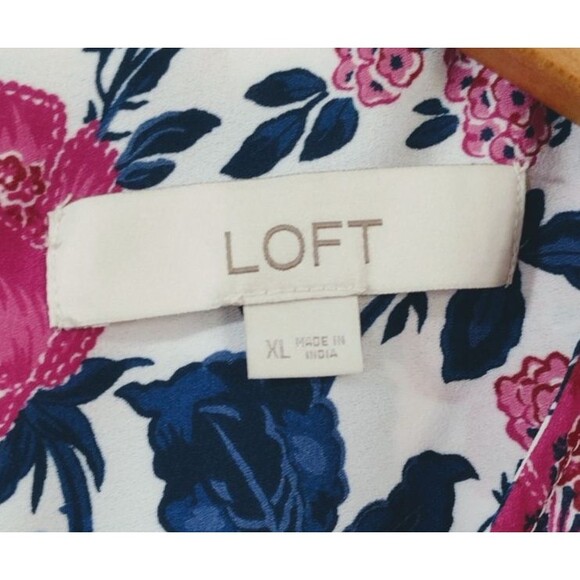 Boho Blouse XL Floral - Picture 7 of 10